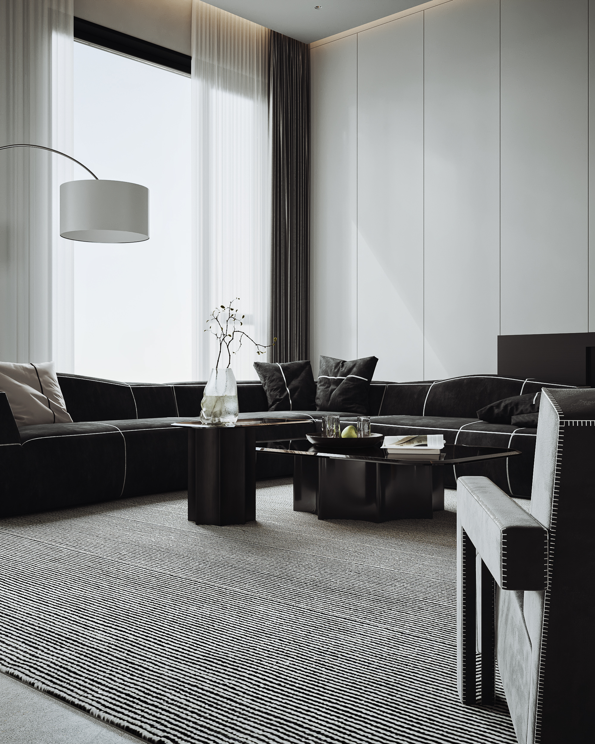 现代极简别墅-32