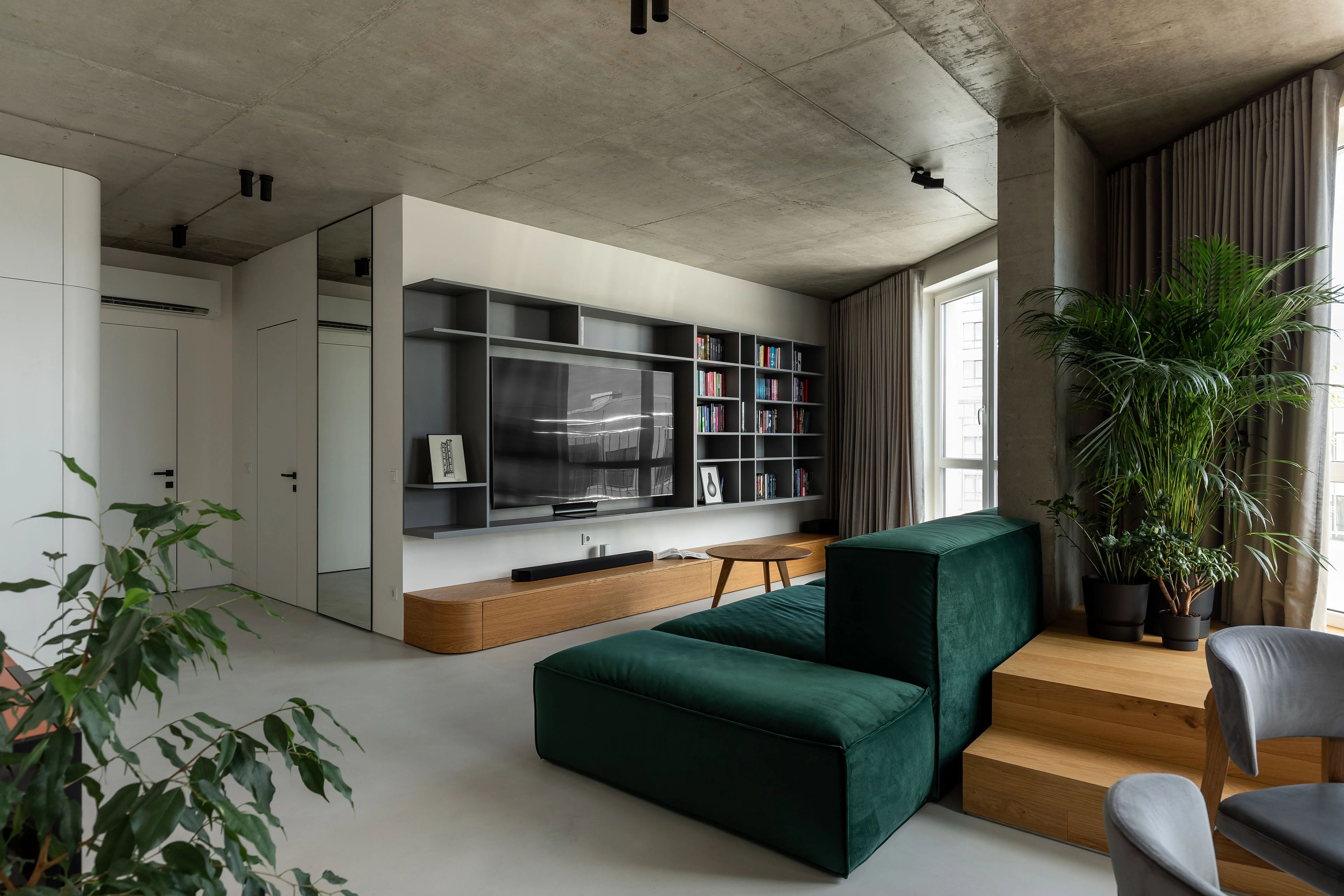 110㎡两居室带天台公寓设计丨Koba Buro-13