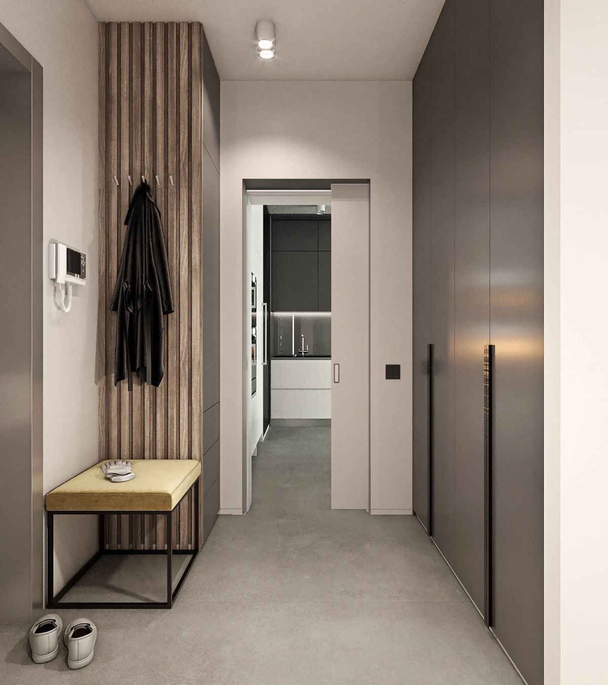 现代质朴典雅 72㎡的公寓丨Taras Belik-12