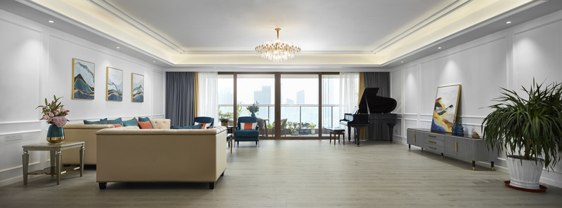 香蜜湖九号大院现代简约家居设计-18