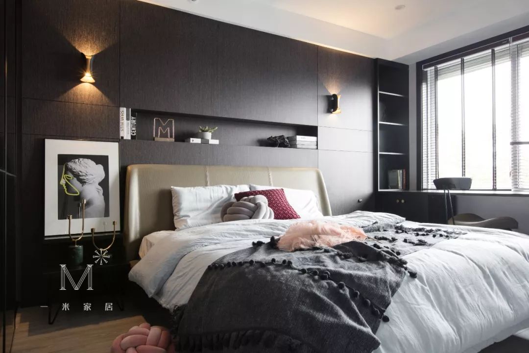 90m²现代北欧小三房，打造小怪兽主题趣味儿童房-75