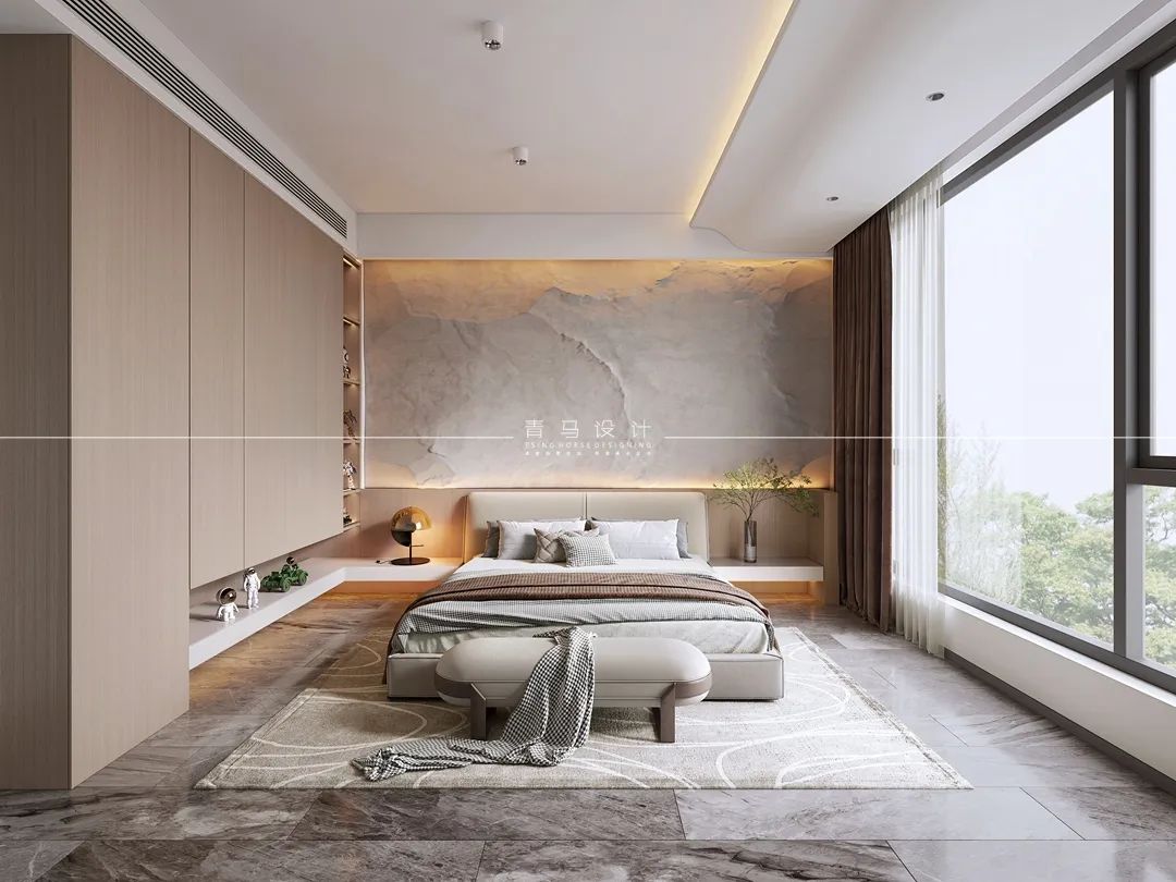 《雁鸣墅语》现代轻奢联排别墅丨青马别墅设计-32