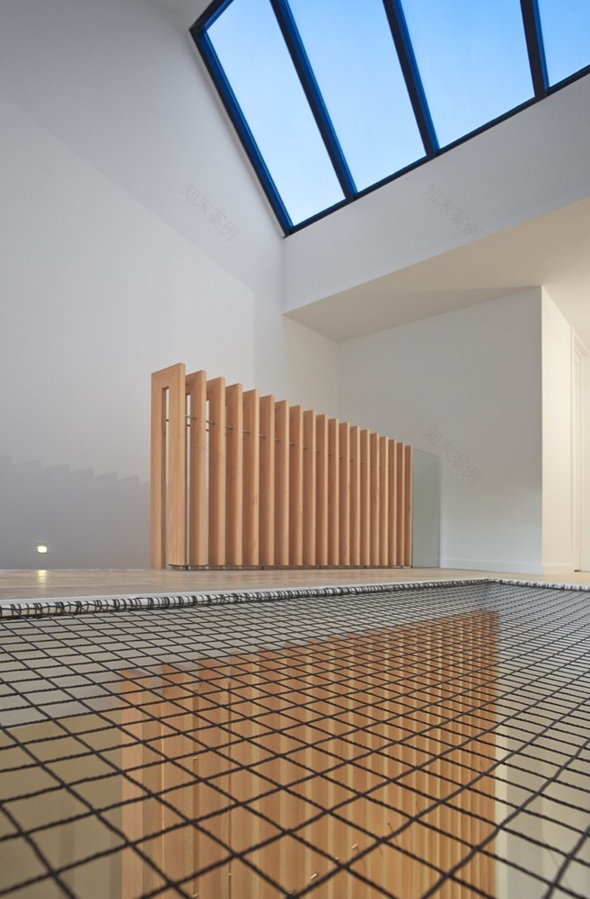 蒙特利尔现代镇屋,中庭与花园的巧妙融合-33