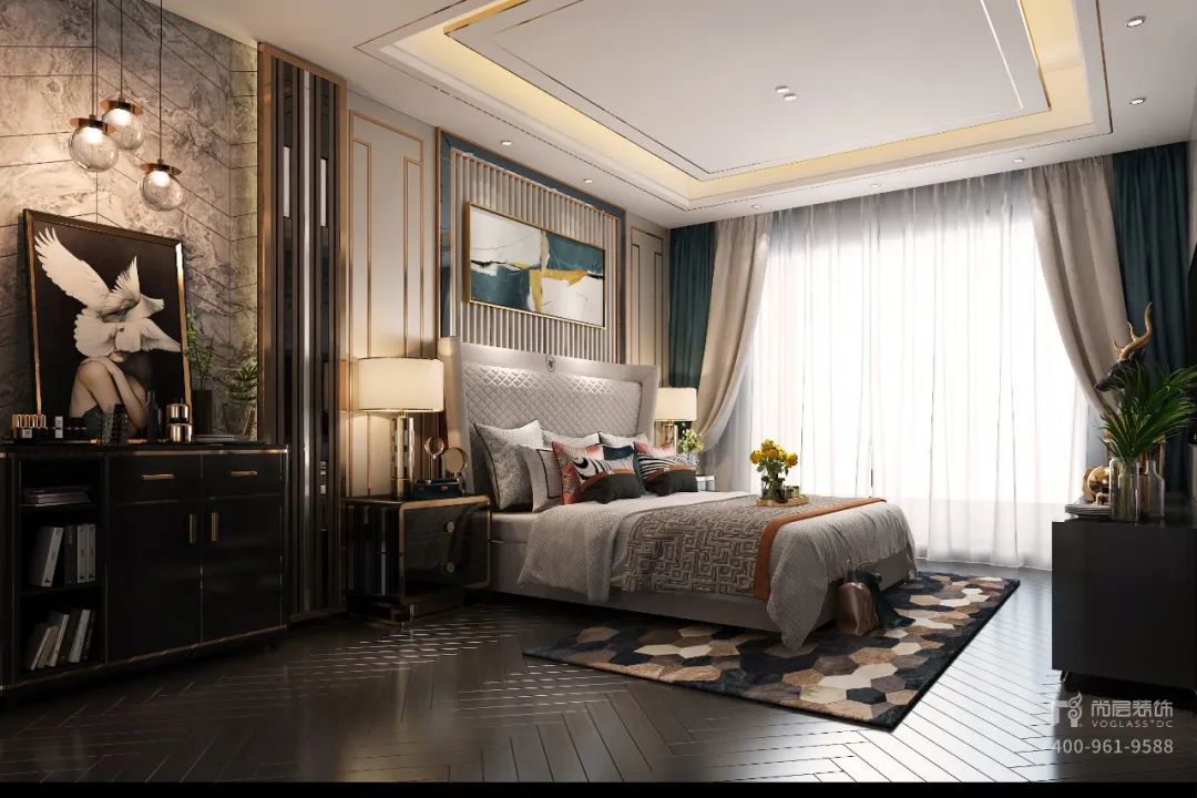 尚层装饰 | 新中式风格演绎“青出于蓝而胜于蓝”-33