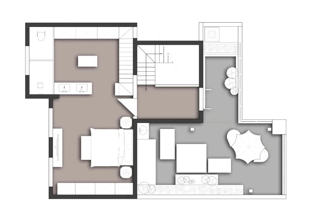 河与墅的现代家庭温馨居-20