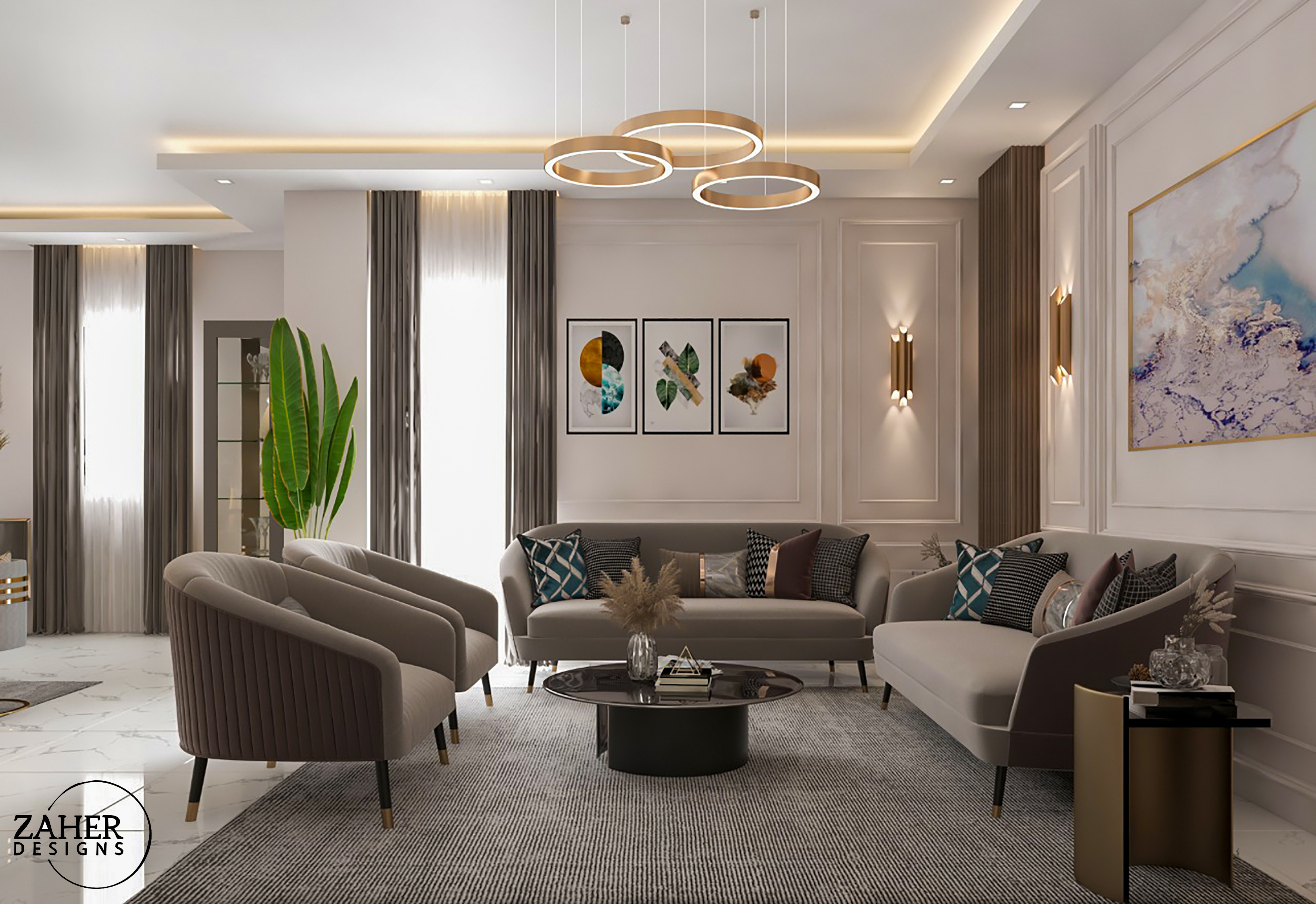 reception and dining room-3