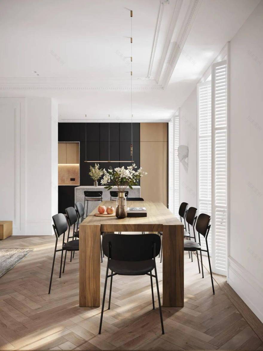 极简留白,诗意空间 · 现代高级住宅设计丨某某设计师-18