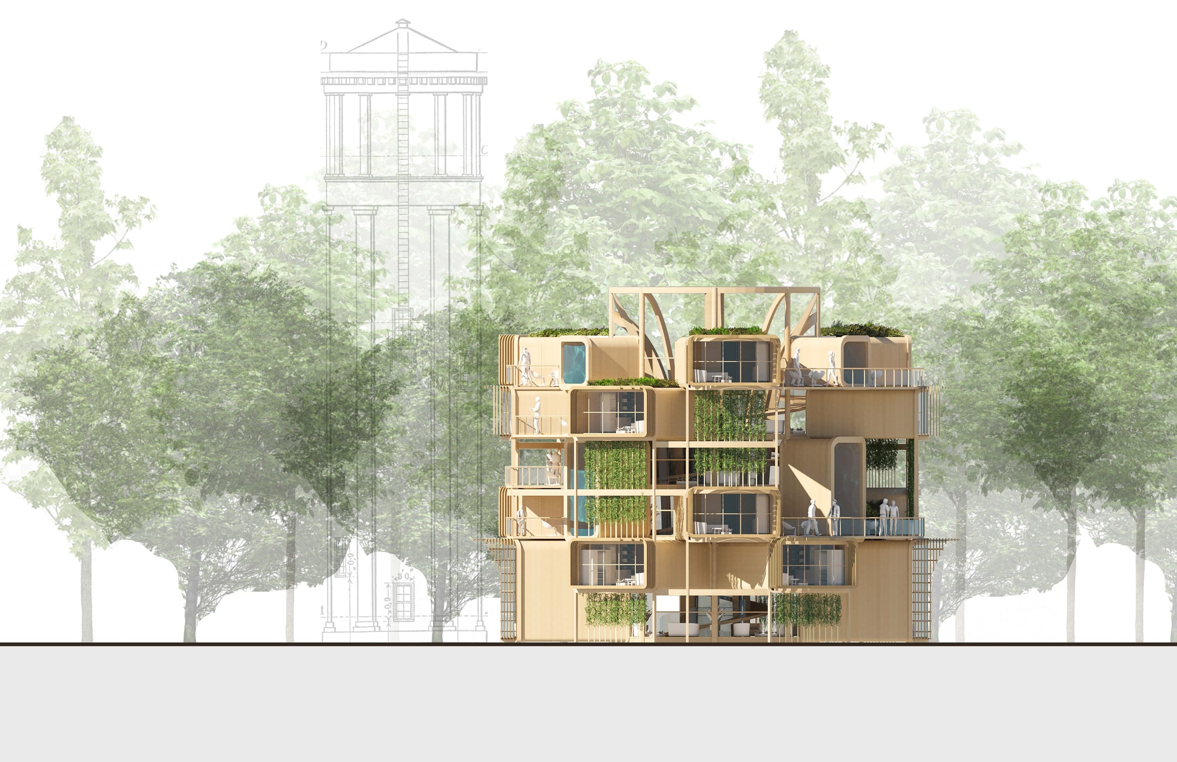 伦敦南岸大学建筑系学生展 | 混凝土游乐场等 18 个项目亮点纷呈-137