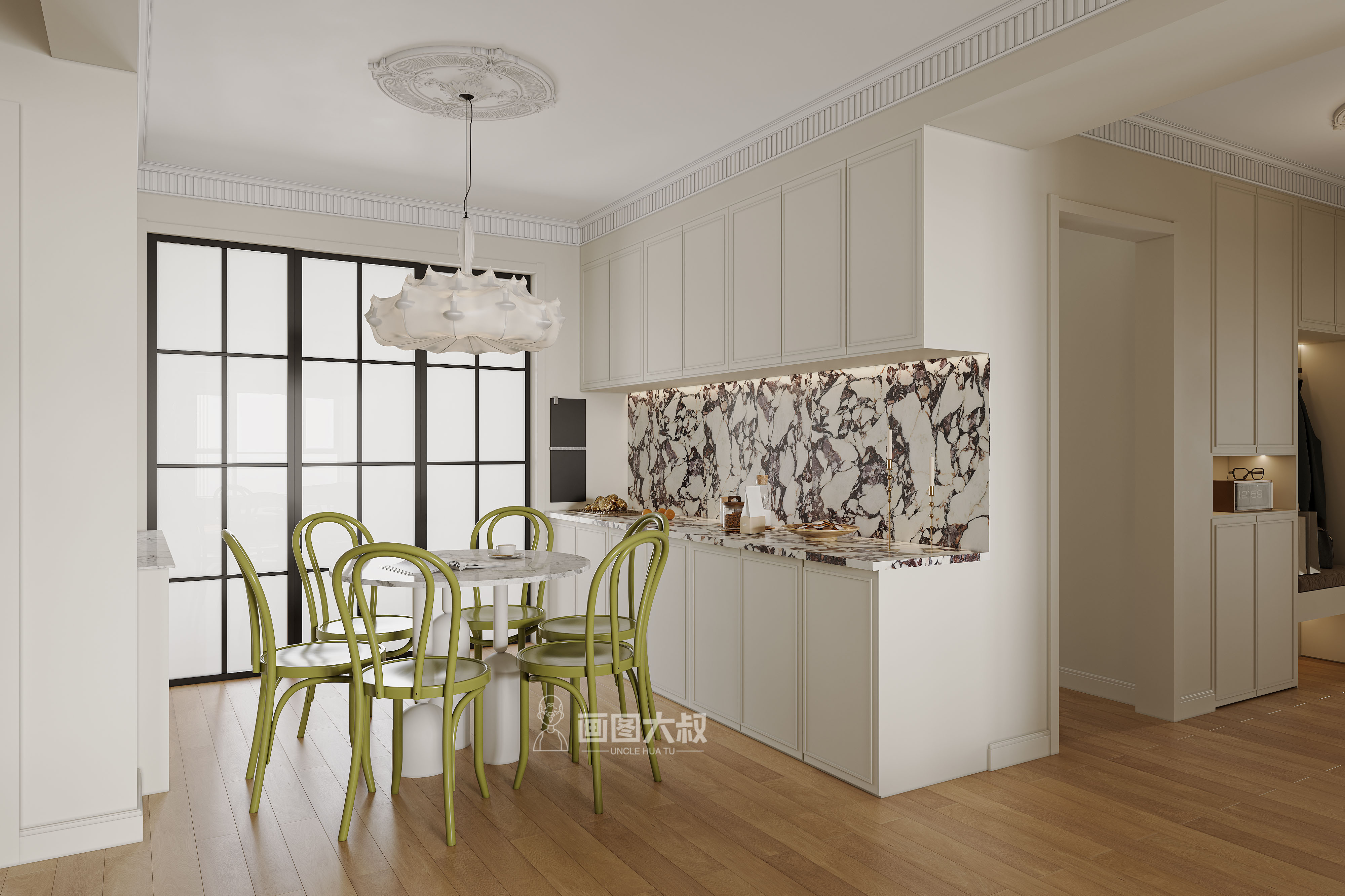 奶油风效果图-9