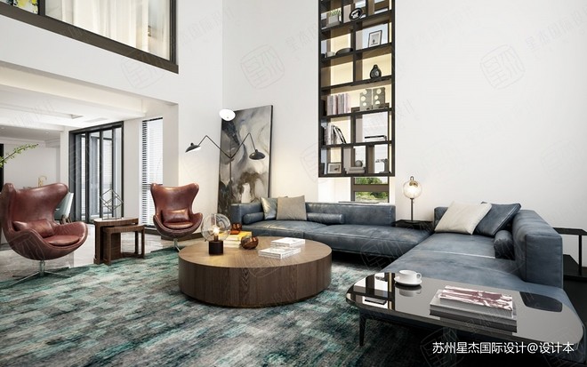 【传麒湾】苏州600平别墅装修设计案例丨中国苏州-13