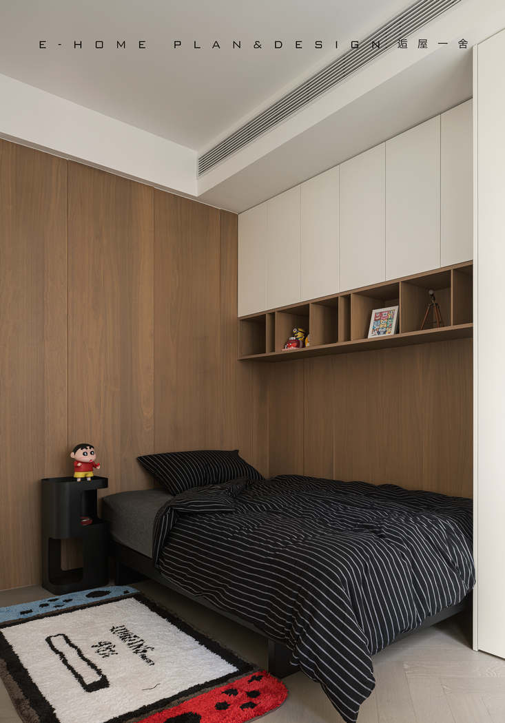 四口之家的现代风格装修-31