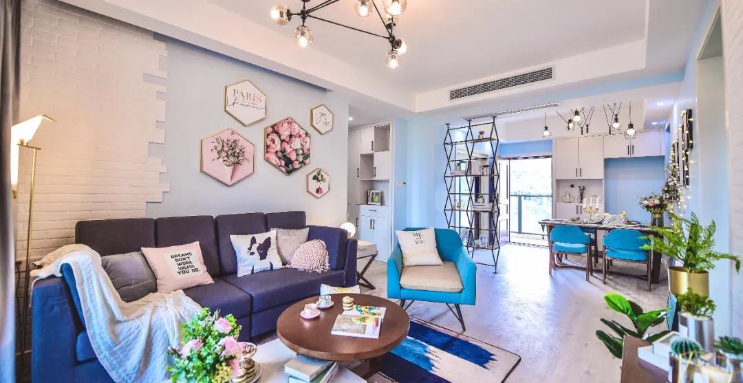 欧式轻奢小户型设计,细节中见奢华-2