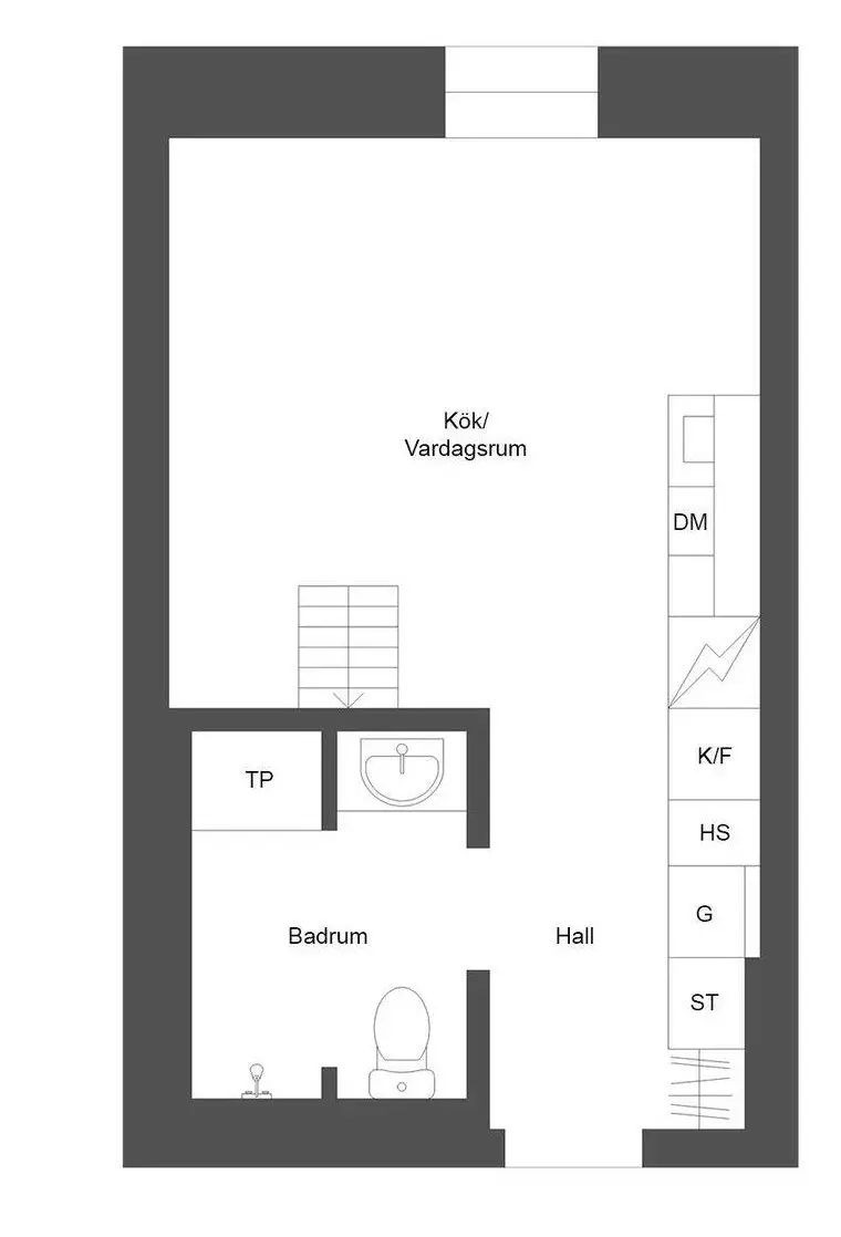瑞典 35m2 一室公寓,极致设计展现空间魅力-15