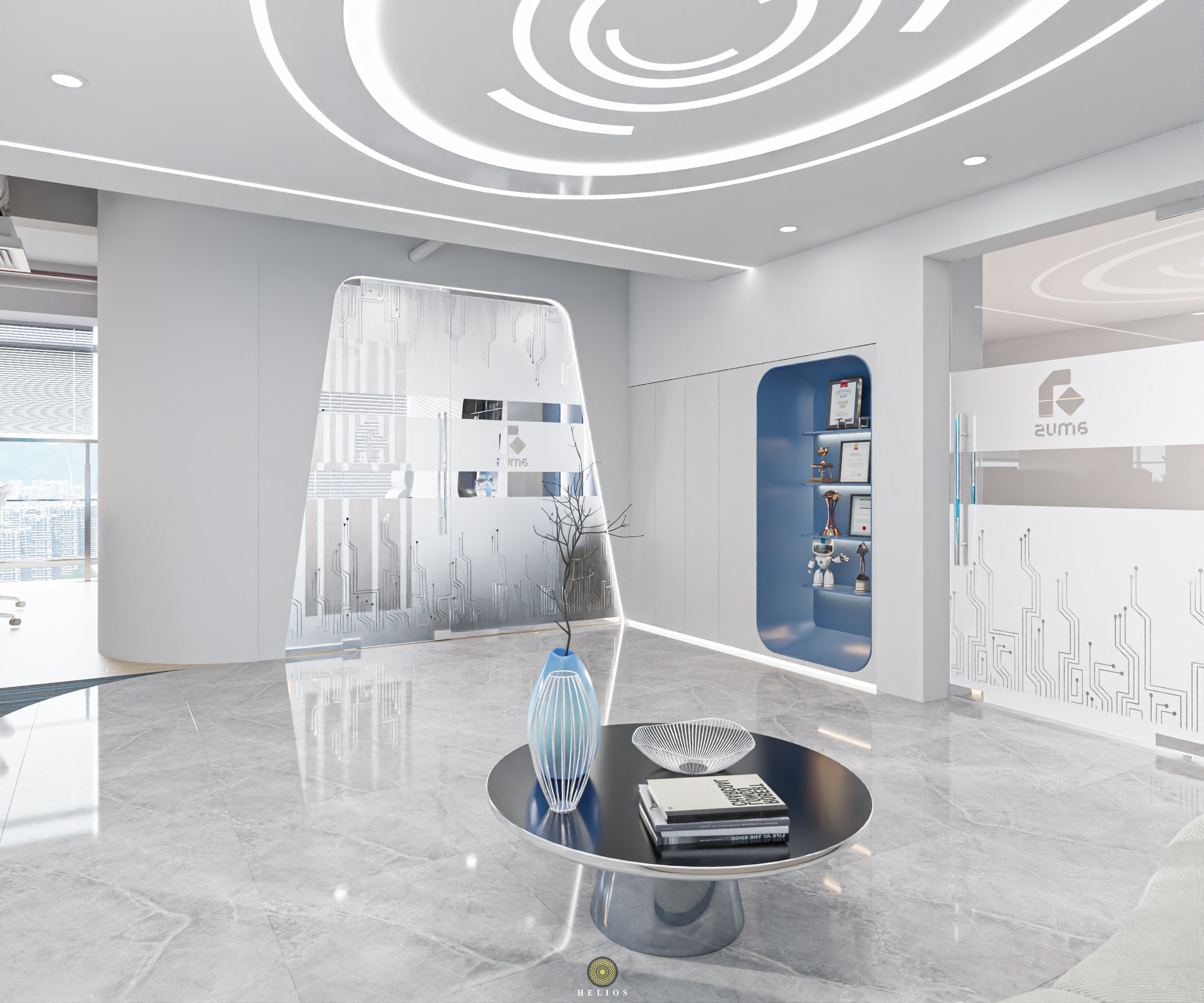 OFFICE - VĂN PHÒNG CÔNG TY GAME - TÒA NHÀ MHDI-5