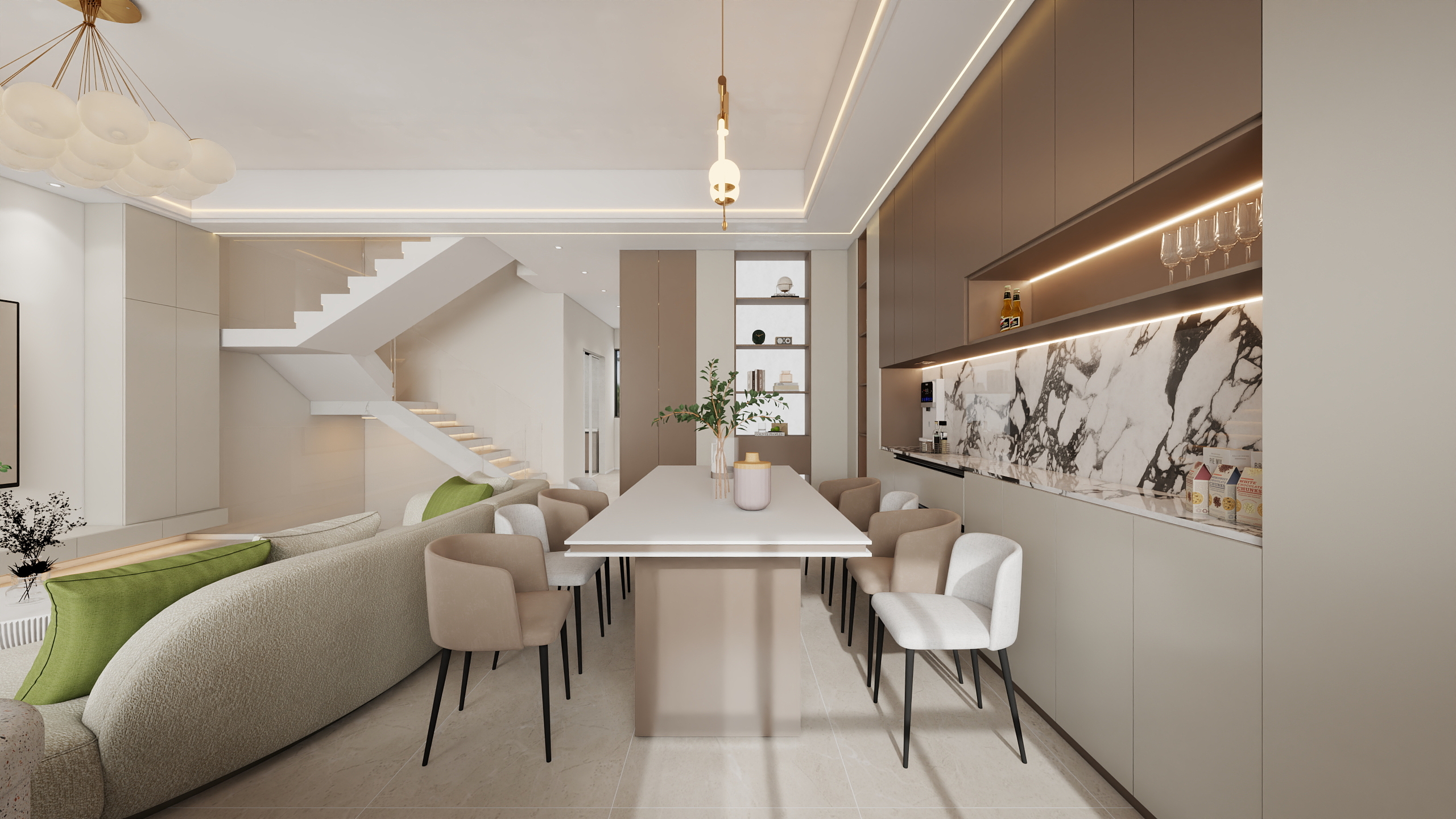 四川崇州嘉裕第六洲斑斓屿（436平方现代简约别墅）-18