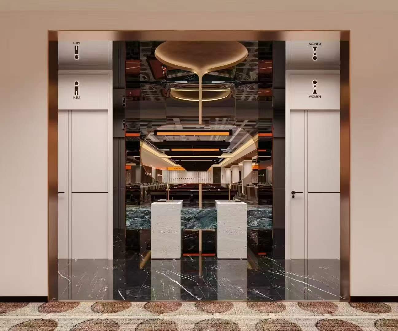 台球厅效果图设计-7