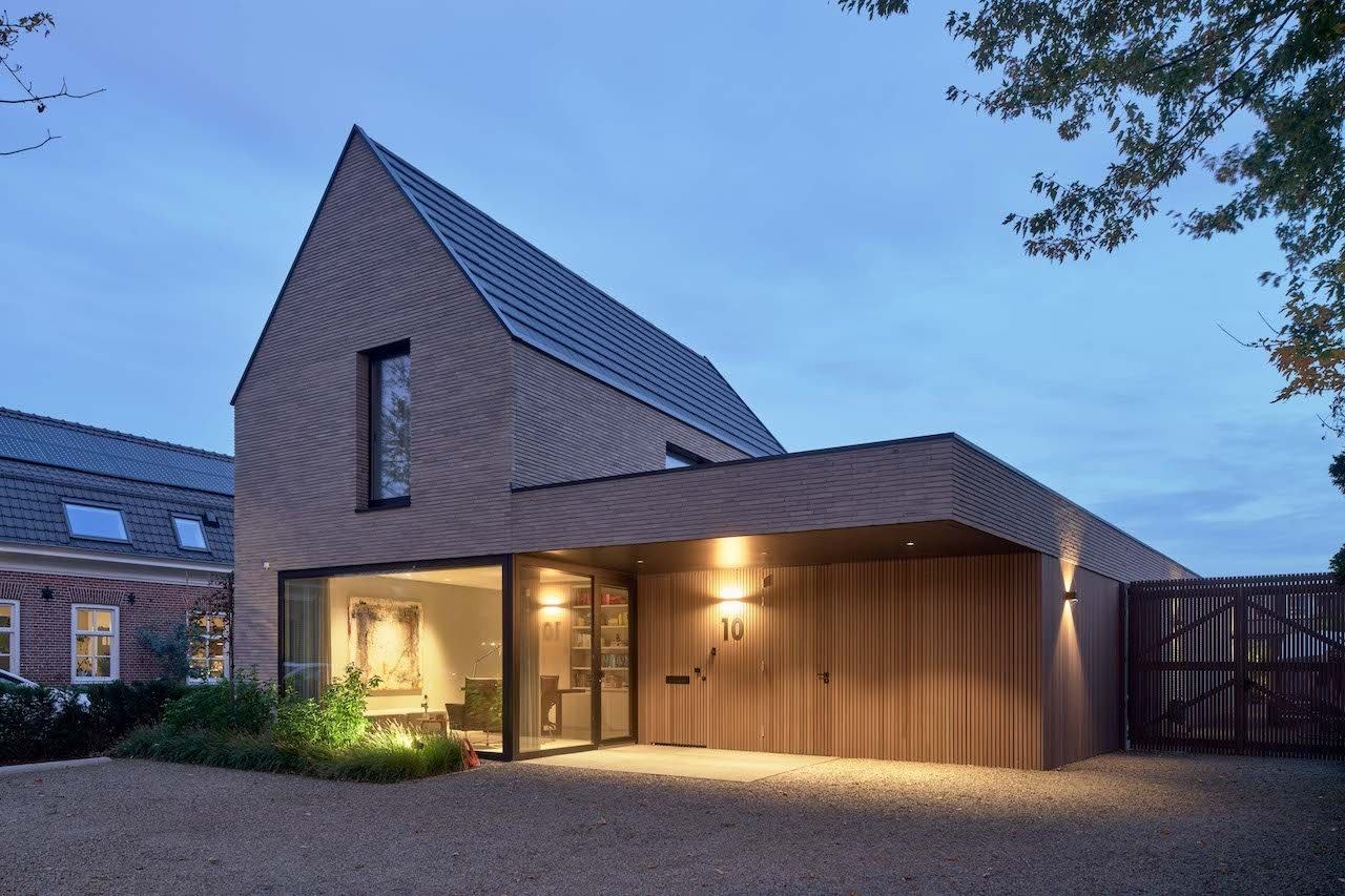 Modest Family Home Blends into Vlijmen’s Village Character-8