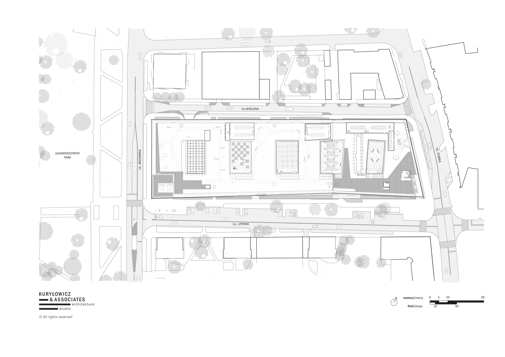 华沙大学应用语言学与现代语言学院新楼丨波兰华沙丨Kuryłowicz & Associates-50