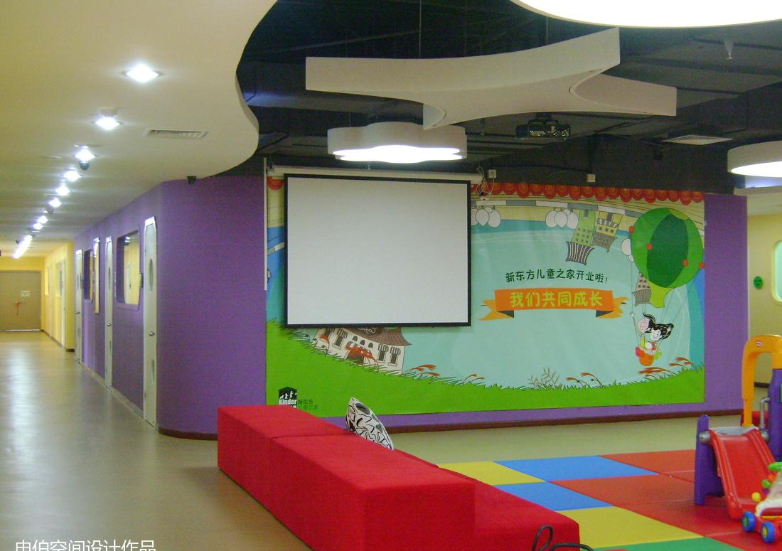 新东方儿童之家教育机构装修设计-13