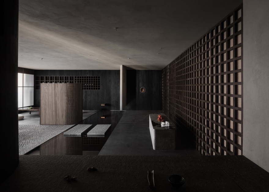 内观山河·岚洱茶事丨中国西安丨仝屿建筑空间设计-25