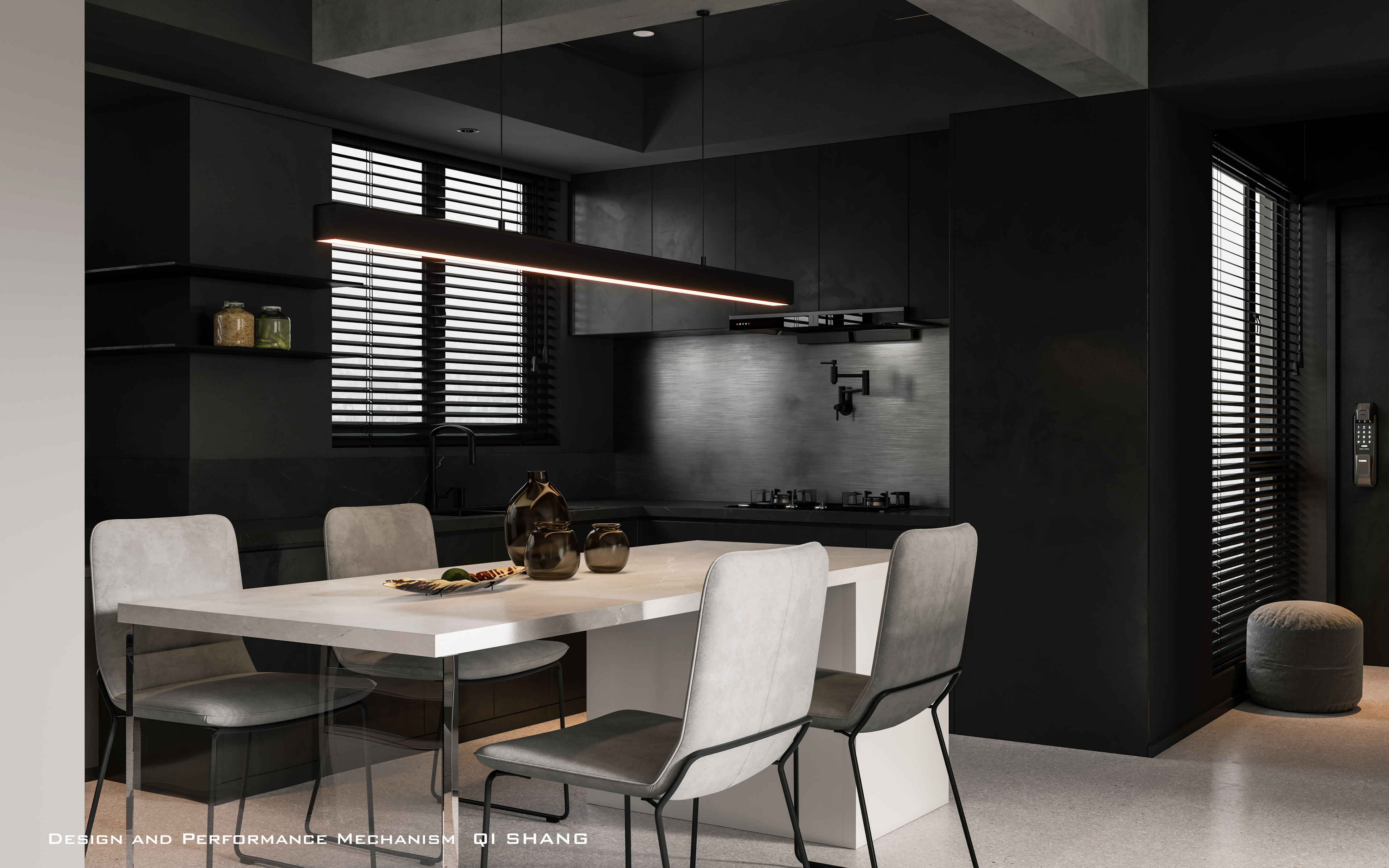《黑色》迷雾中的室内设计探秘-6