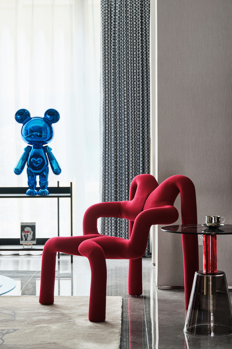 郑州新城玺樾门第99㎡样板间 | 新中式超现代设计-5