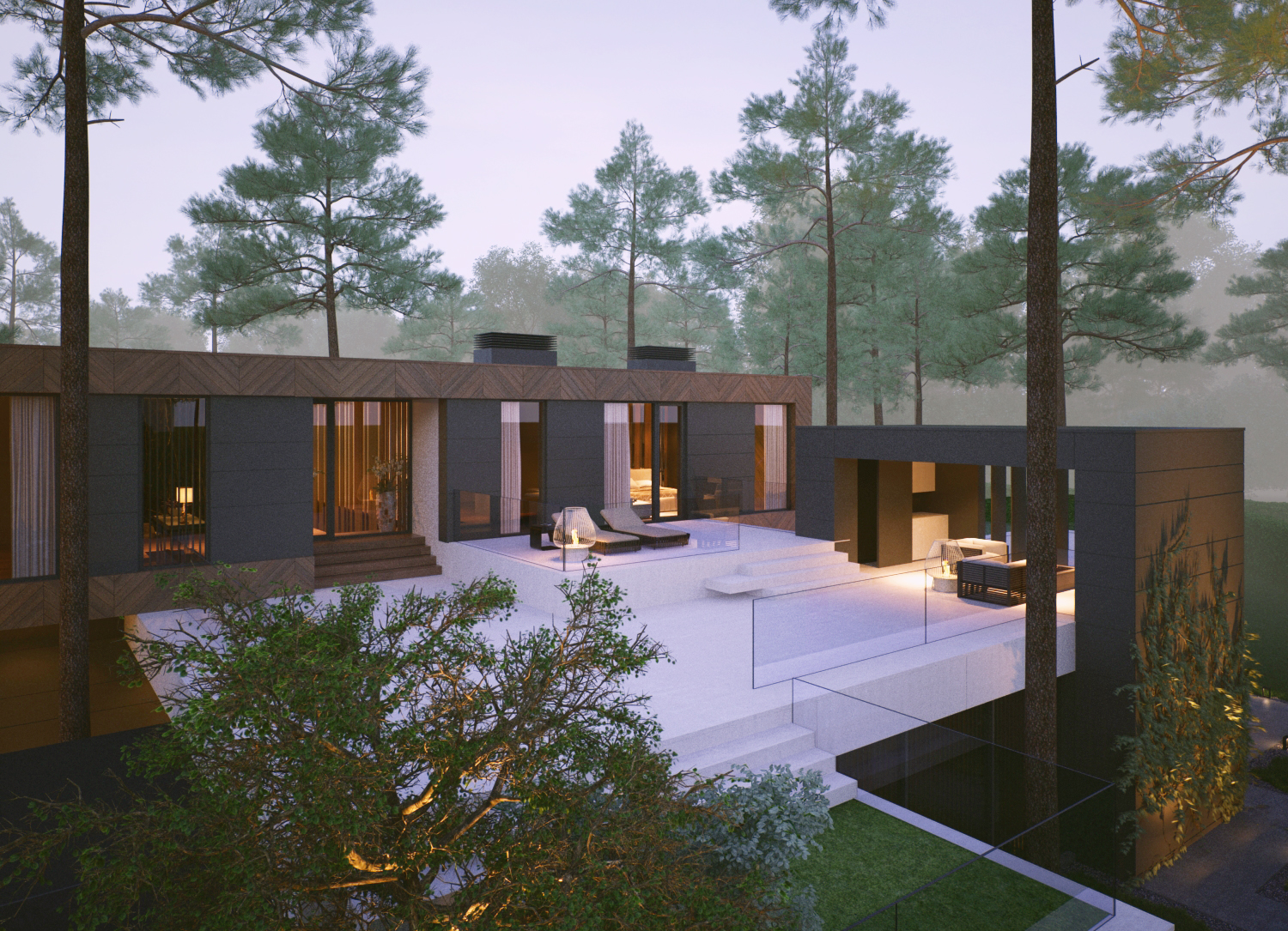 Country house on Rublevo Uspenskoye highway Alexandra Fedorova-0