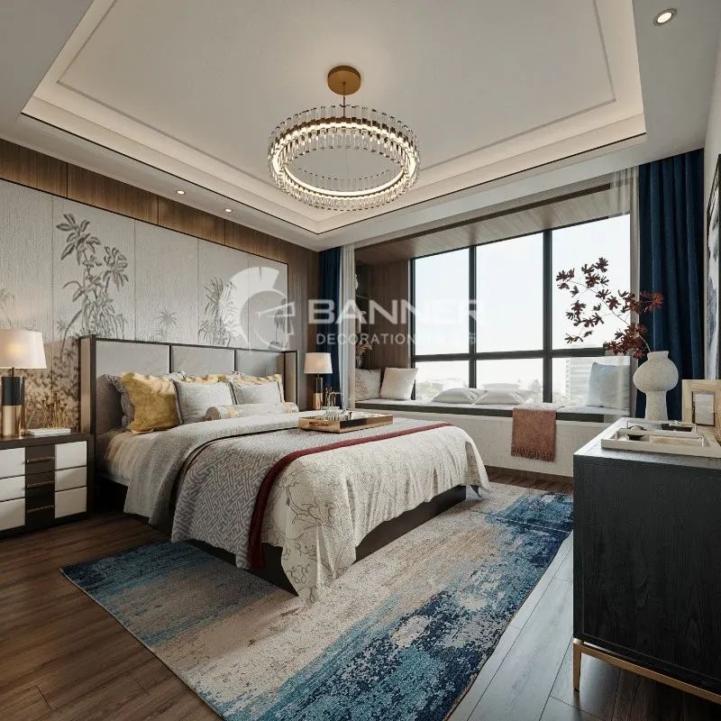 曲江别墅 | 新中式韵律与品质生活共存的空间设计-84