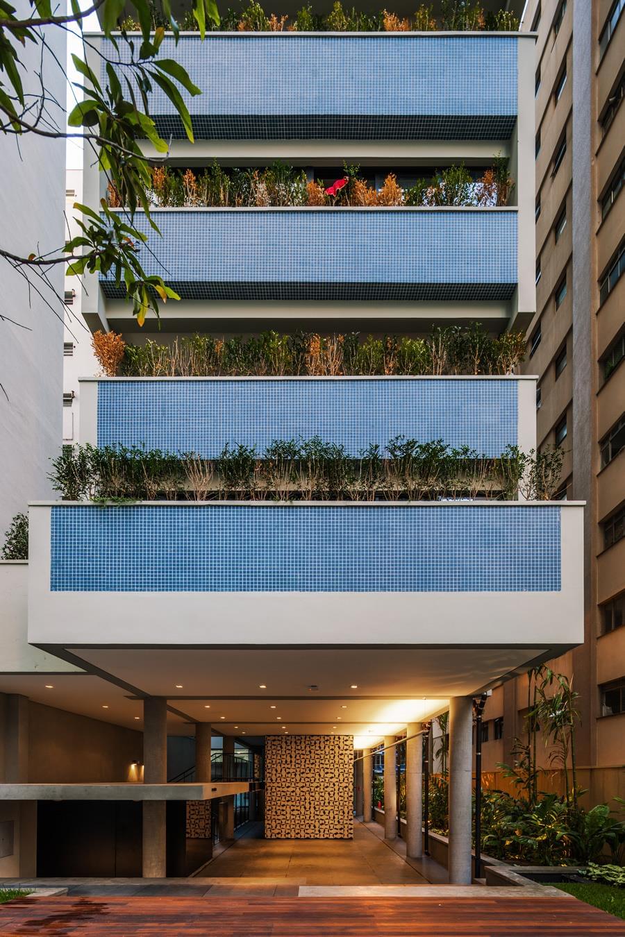 巴西 Higienópolis 住宅楼-6