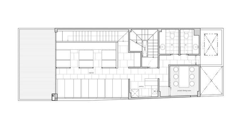 喧嚣中的宁静空间——越南胡志明市“Syunkato Soba”餐厅设计-11
