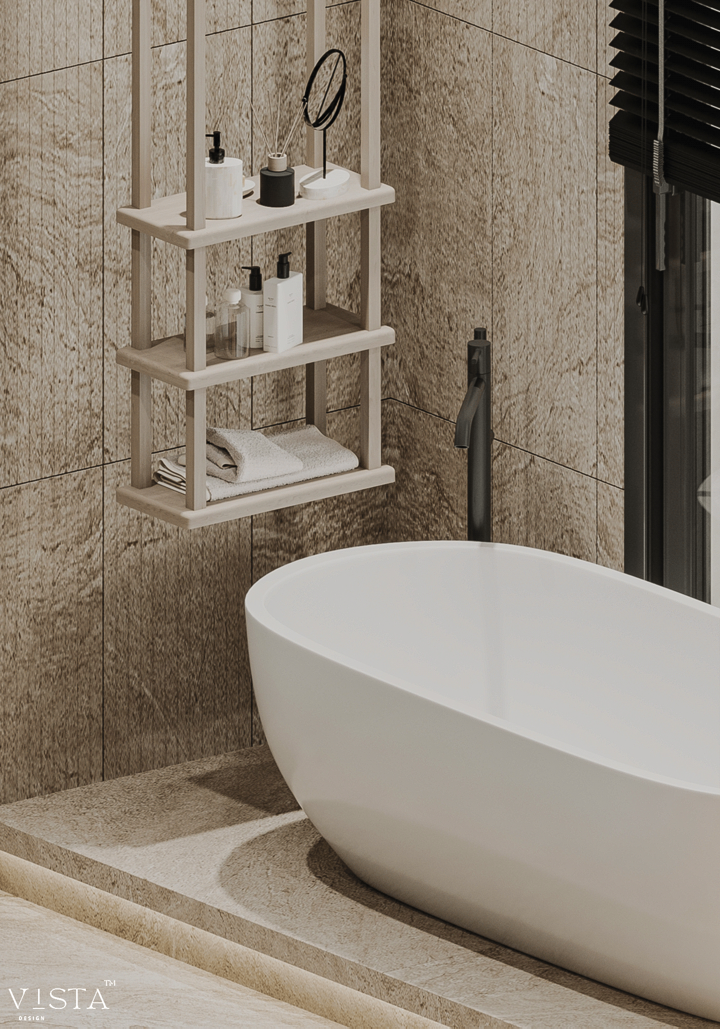 主卫；主卧卫生间丨阿联酋丨VISTA Design-12