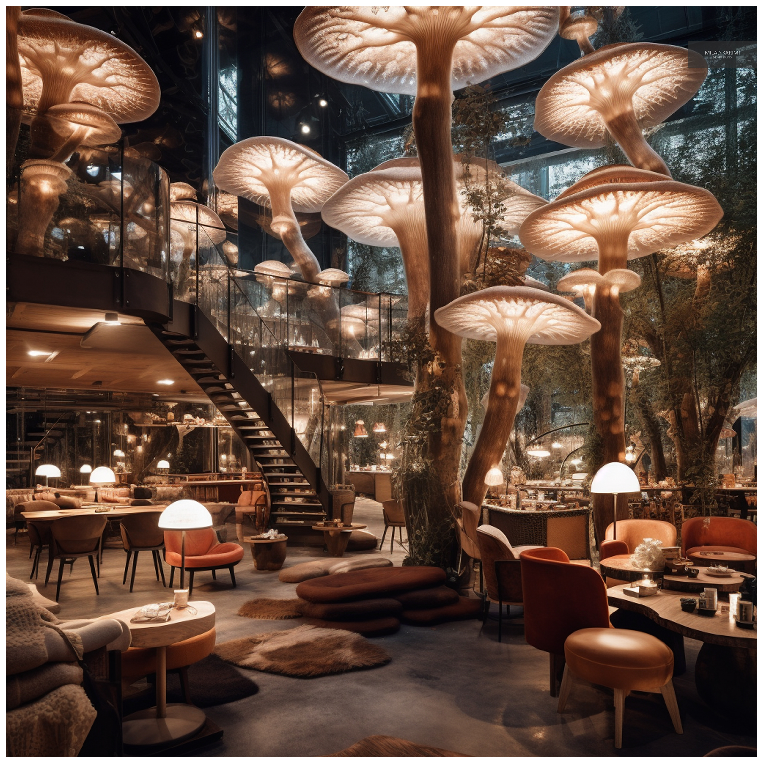 Mushrooms in Interior Design - Part 02-8