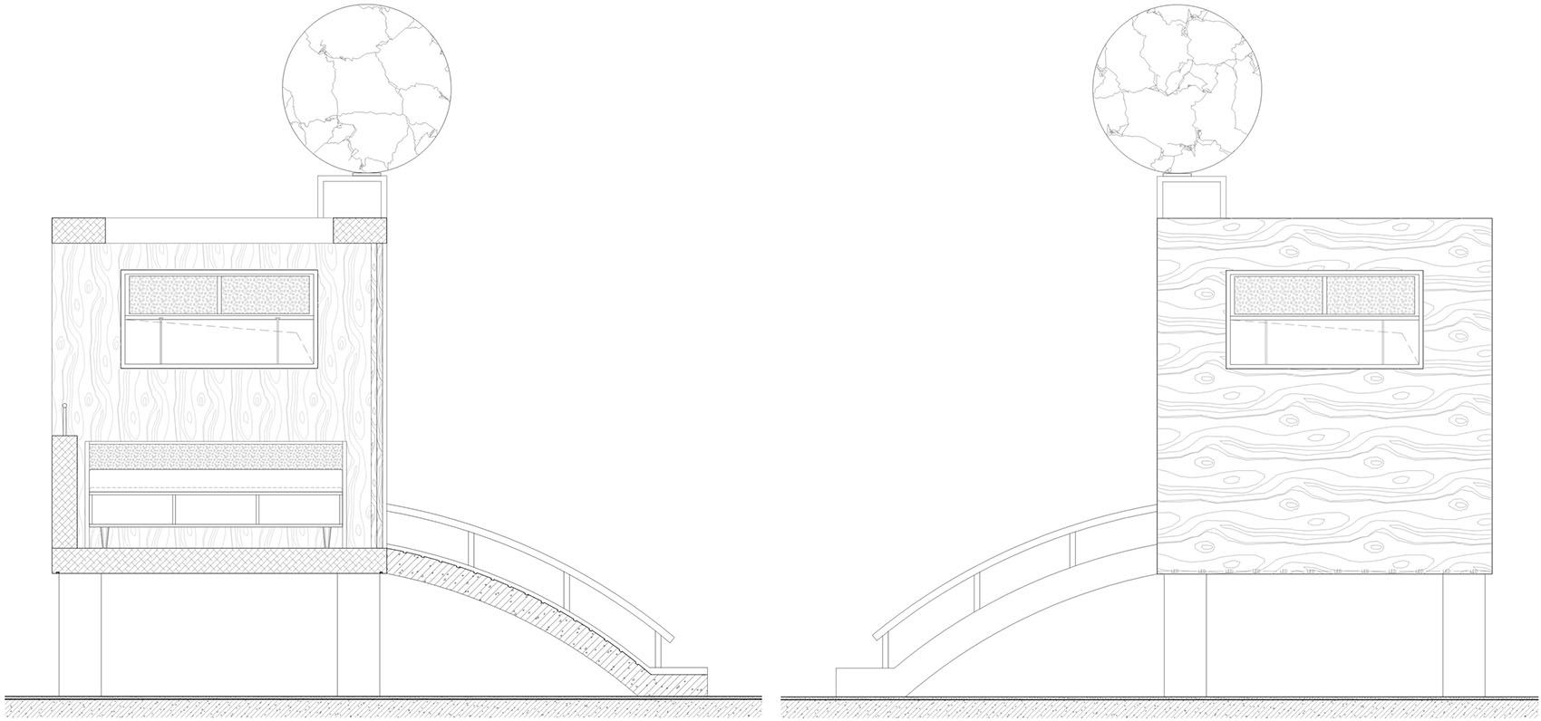 致朴茶肆丨中国太原丨斑斓空间设计-16