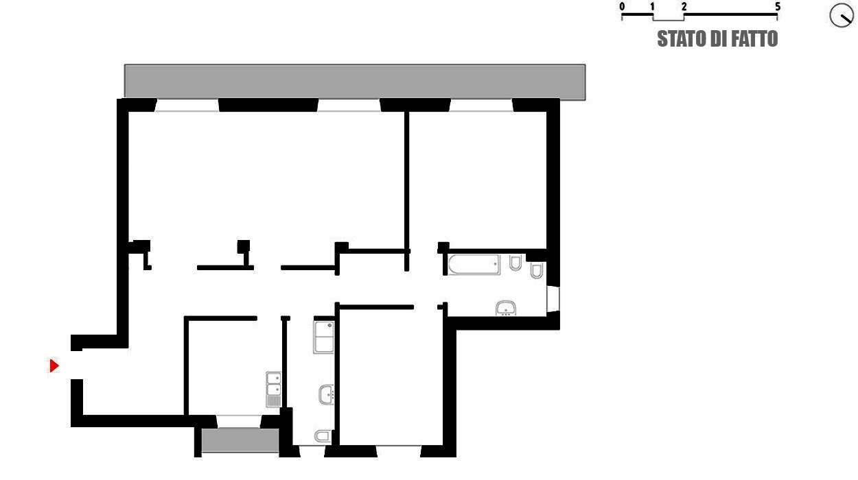 LCA ARCHITETTI丨平层丨Woodandironapartment-34