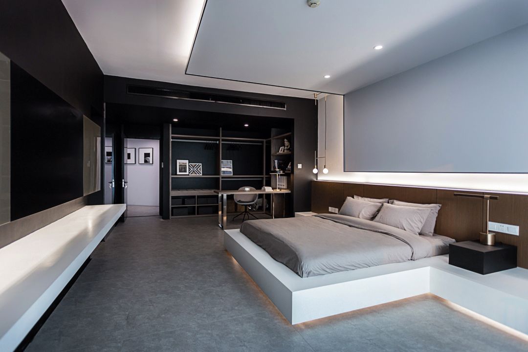 世茂滨江花园 40 万出租房装修，打造大气观景空间-194