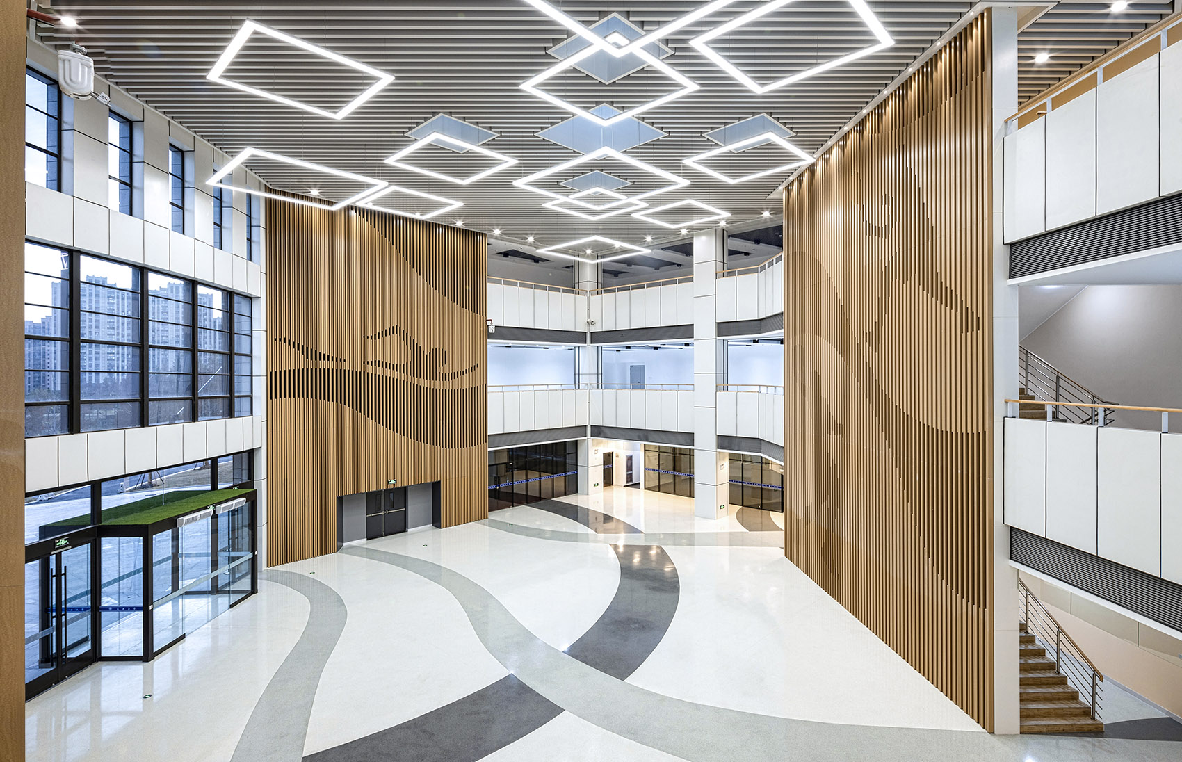 上海复旦江湾校区新建综合体育馆-24