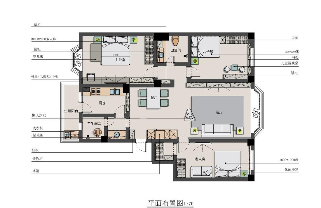 老房新生,简约家居设计-12