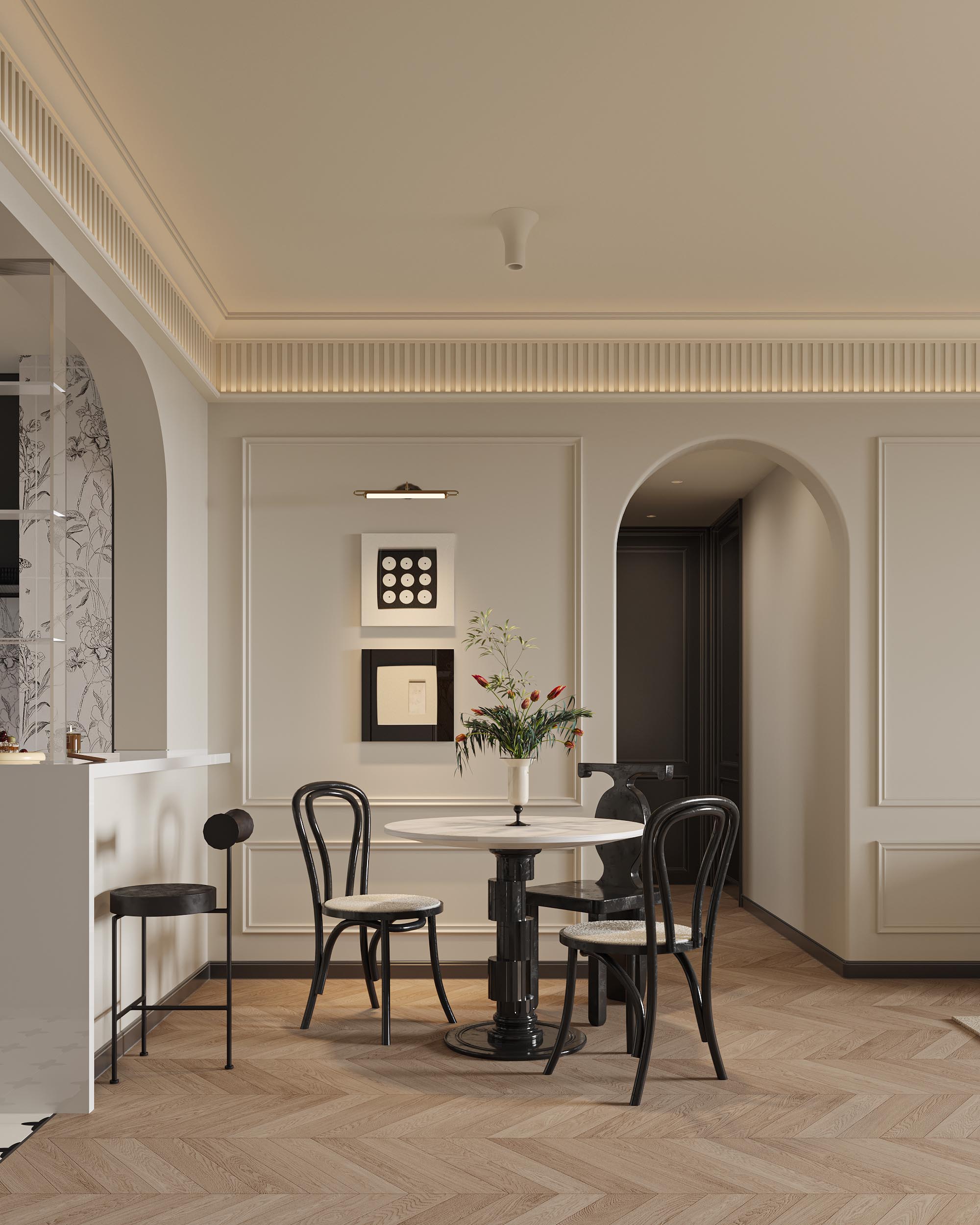 DEFIN DESIGN | 阳光汾河湾法式复古-9