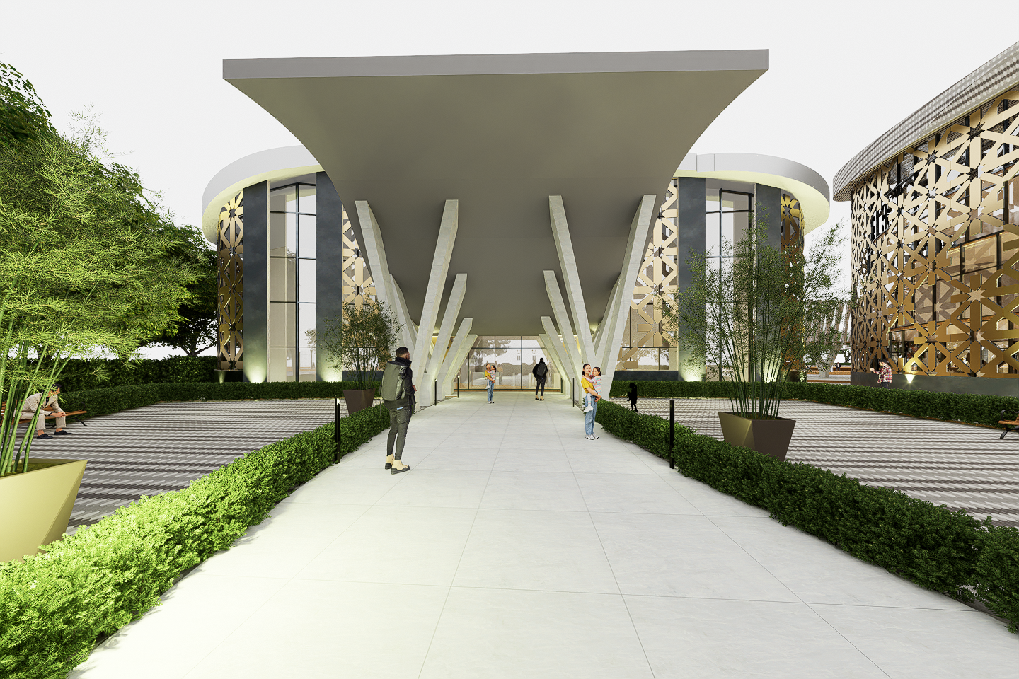 联邦技术职业培训学院历史博物馆学校项目丨埃塞俄比亚亚的斯亚贝巴丨建筑设计技术系 Henok Mesele-34