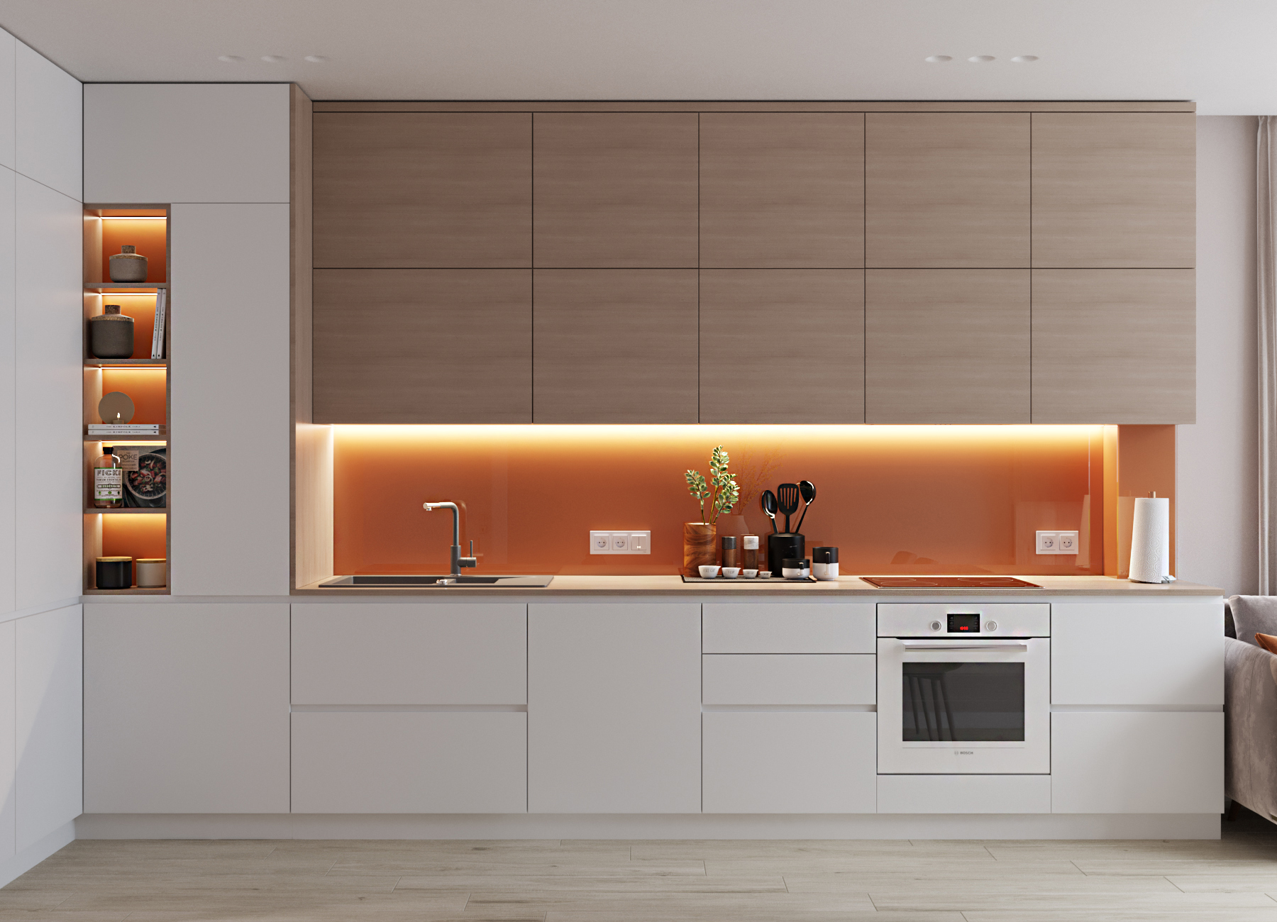 橘子 橘子厨房丨乌克兰基辅丨DVOETOCHIE,Julia Bratuniak-6