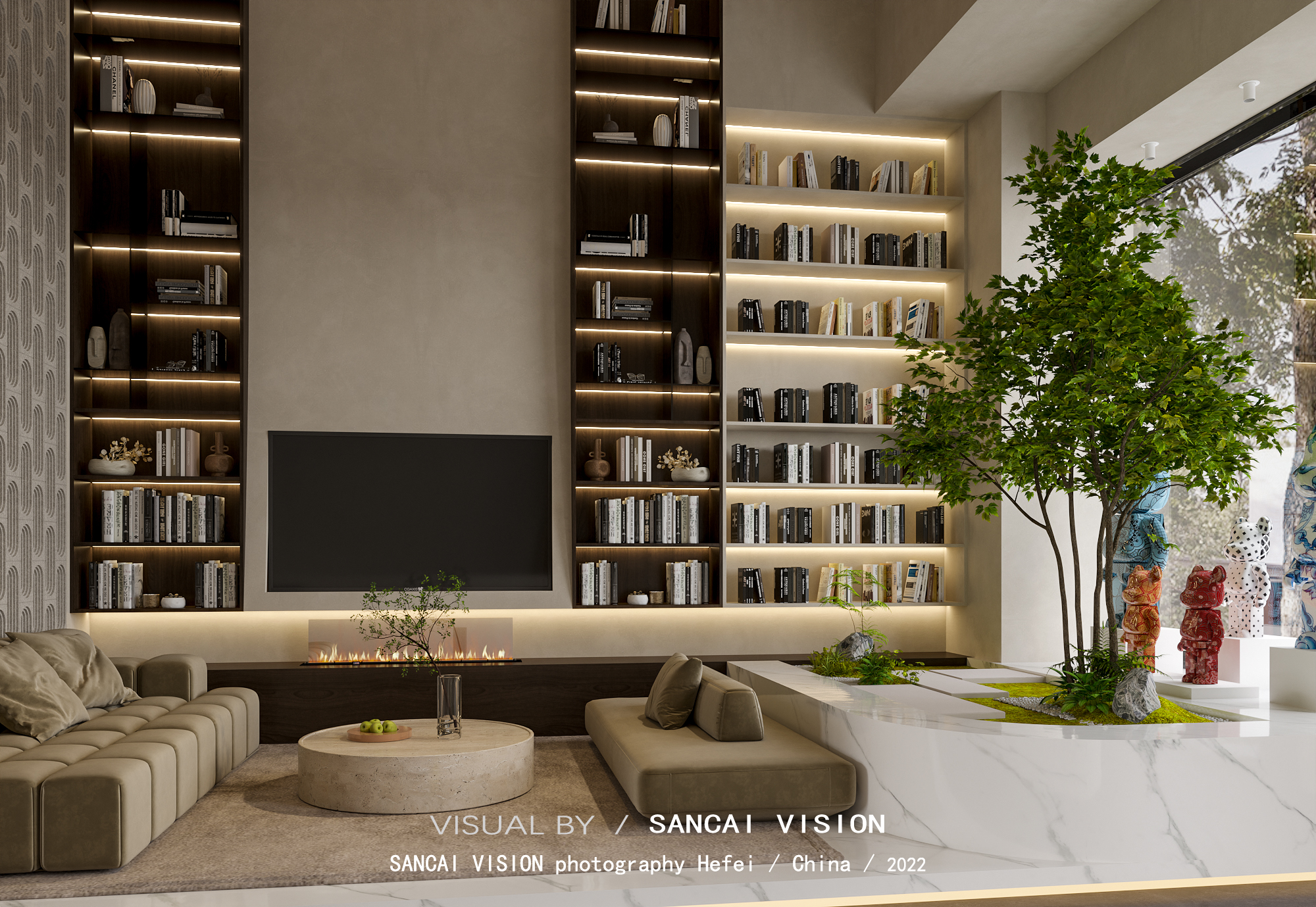 这样的办公室都不想放假了呢❤-1