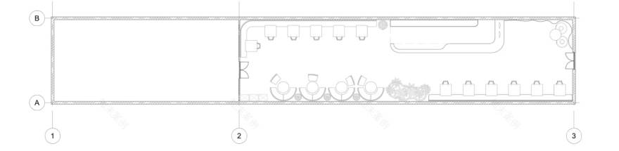 红咖啡屋(注:Rosso在意大利语中有红色之意,Café常见释义为咖啡馆、咖啡屋 ,这里意译为红咖啡屋 ) 丨United StatesLos Angeles丨Futuris Architects-2