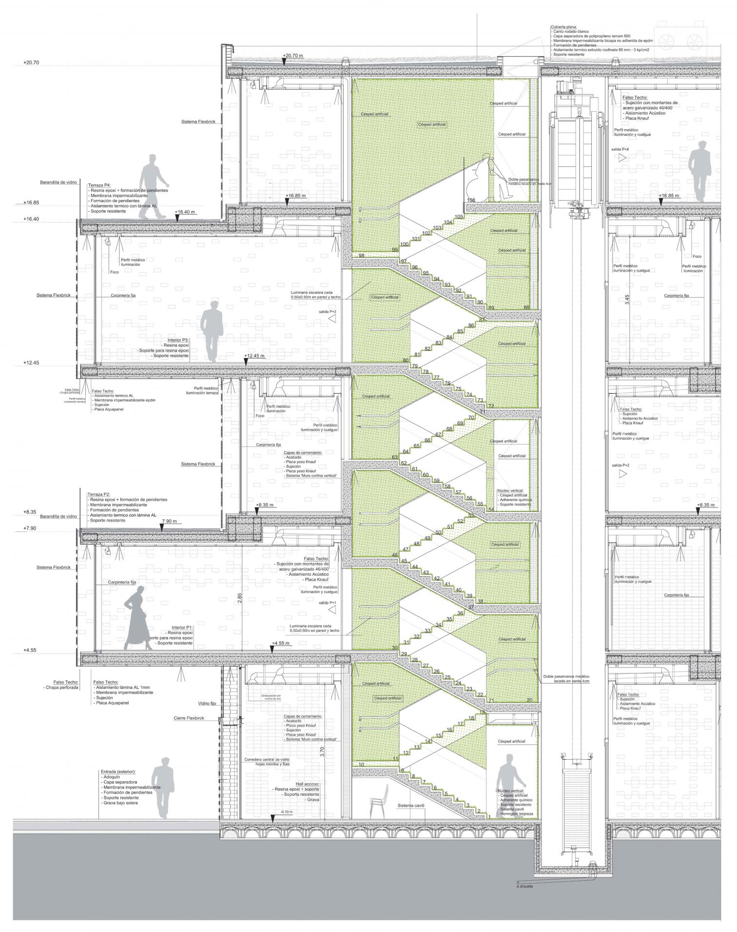 融合传统烟草晾晒建筑的现代文化中心——La Gota-20