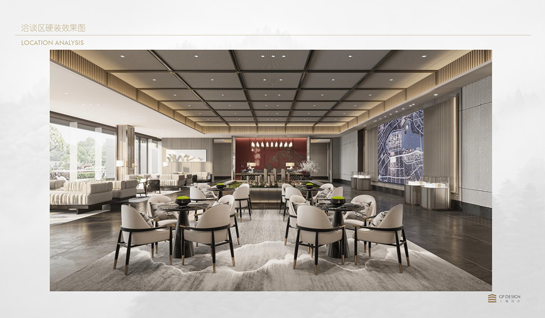 新城·和樾府｜售楼处｜样板房丨中国淮安丨GP上榀设计-9