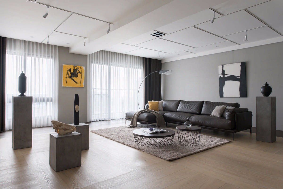 中坜H宅 简约风格住宅  Z.H design-8