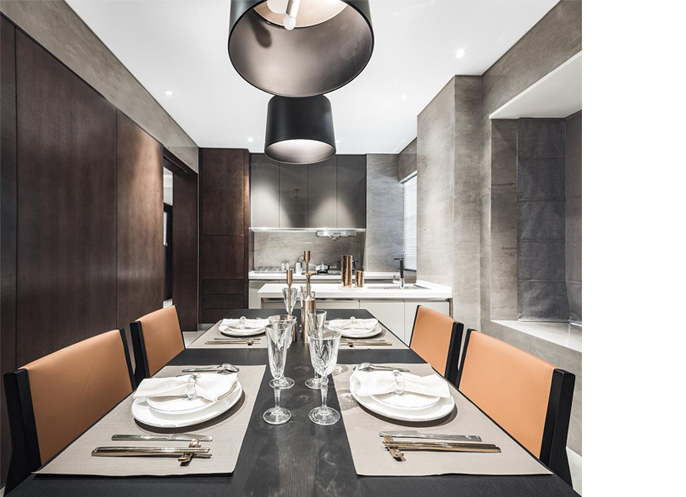 长沙弘德西街二期住宅A户型样板间  直上设计-3