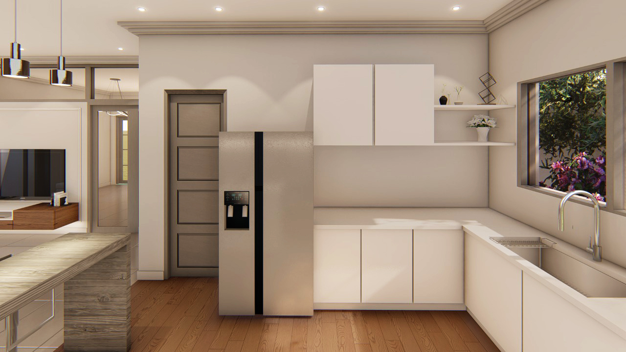 LIVING AND KITCHEN 室内设计丨CHOHAN'S CONSULTING GROUP-14