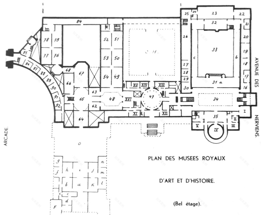 布鲁塞尔皇家艺术与历史博物馆展陈竞赛项目丨比利时丨Elmēs-29