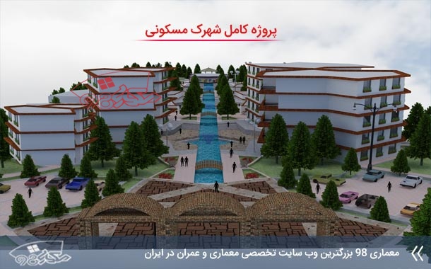 住宅小区建筑项目-1