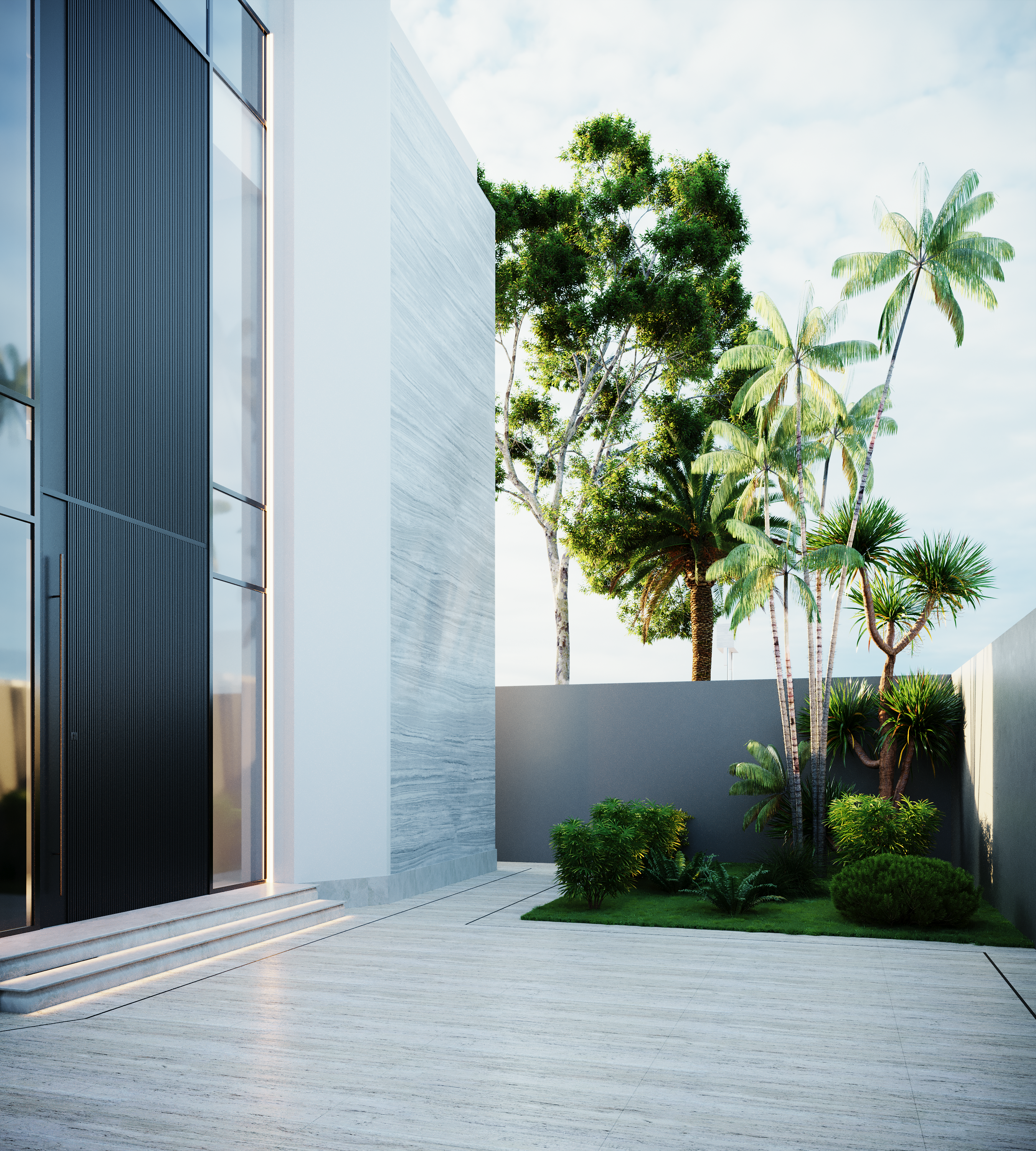 AL MUNIFE 景观设计丨Binaeya Engineering-11